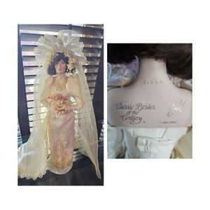 Classic Brides of the Century Porcelain Doll